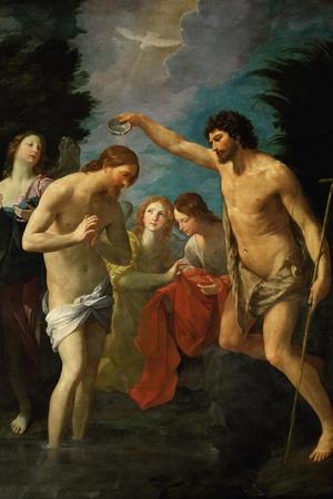 Religious Art Guido Reni Fine Art Print Baptism of Christ